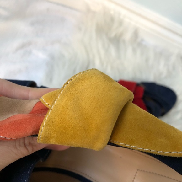 Chloe • Nellie Suede Slide Sandals Nautical Sz 40 - Picture 7 of 8